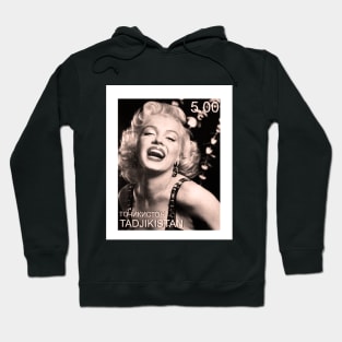 Marilyn Monroe Postage Stamp Hoodie